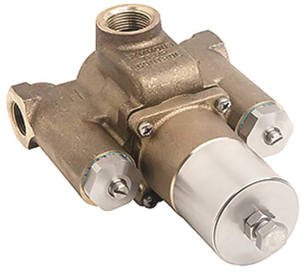 SYMMONS INDUSTRIES 7-400 Tempcontrol Thermostatic Mixing Valve, 3